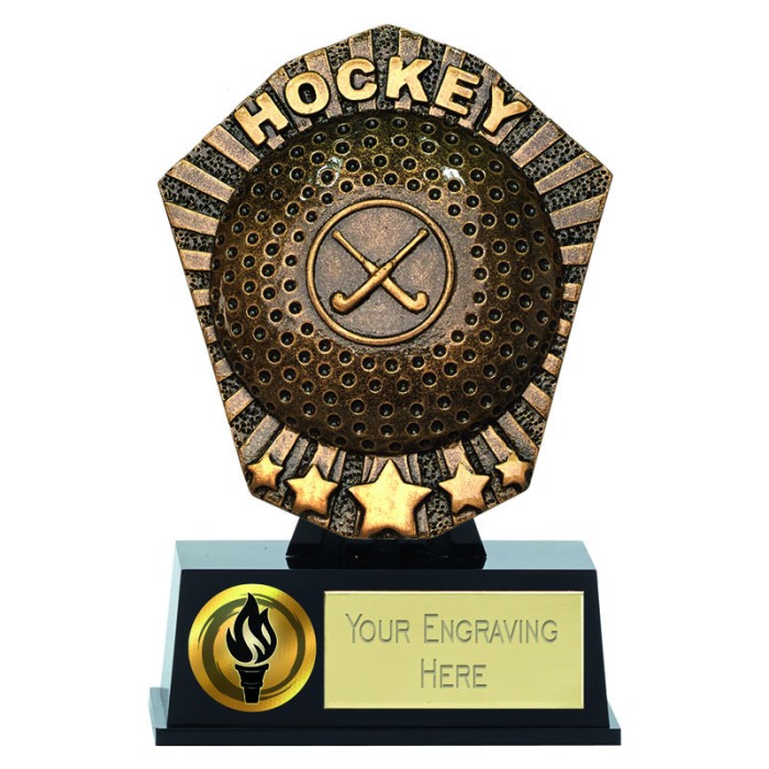 COSMOS MINI HOCKEY TROPHY - 12.5CM